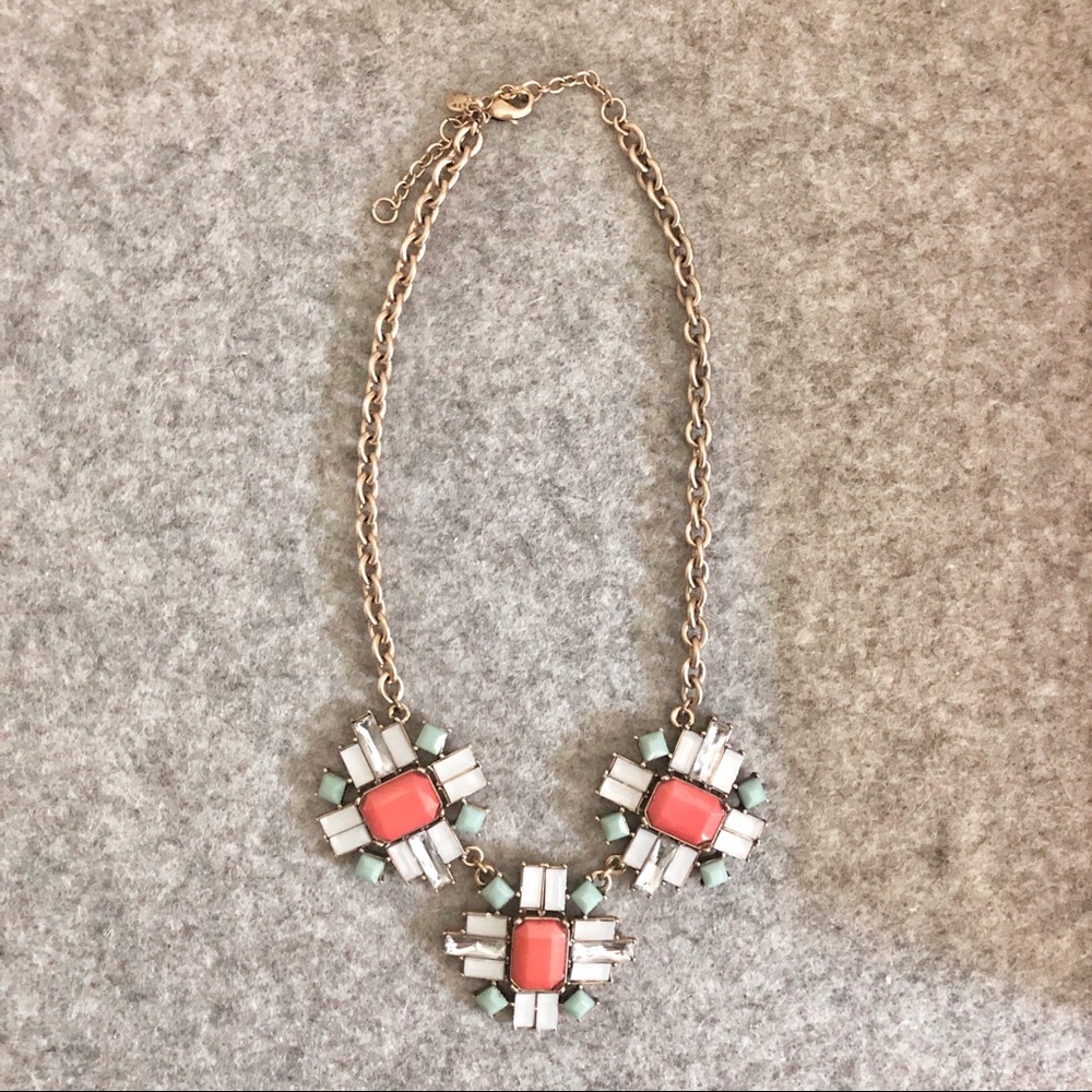 J. Crew Medallion Necklace